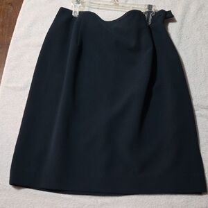 Jones New York Classic Black Pencil Skirt